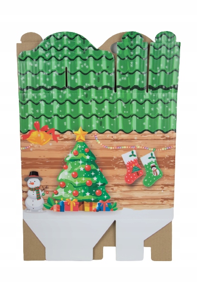 

12 x Opakowanie na Święta 200x130x270 Chatka