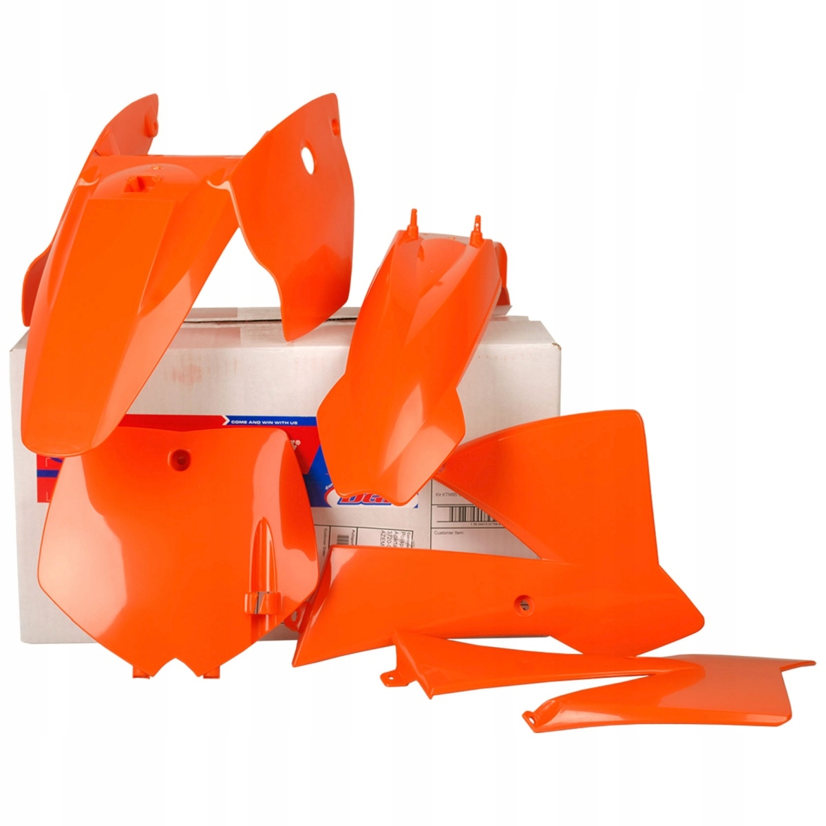 Polysport Sada Plastov Ktm Sx 65 '02-'08 Farba Oranžová