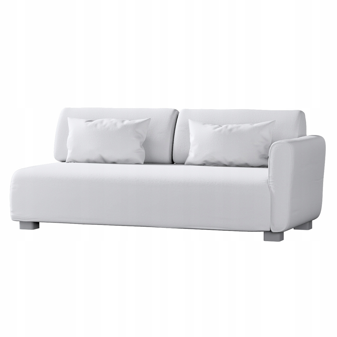 Potah na 2-místnou pohovku jedna loketní opěrka Mysinge Ikea bílá bukla