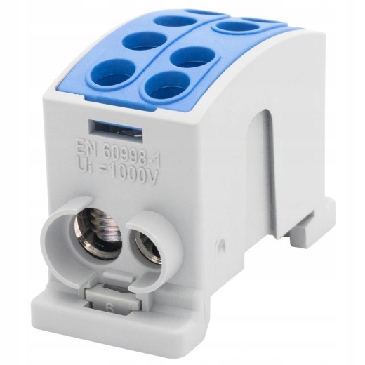 Blok Rozdzielczy Zacisk Odgałęźny 1x35 1x25 nieb