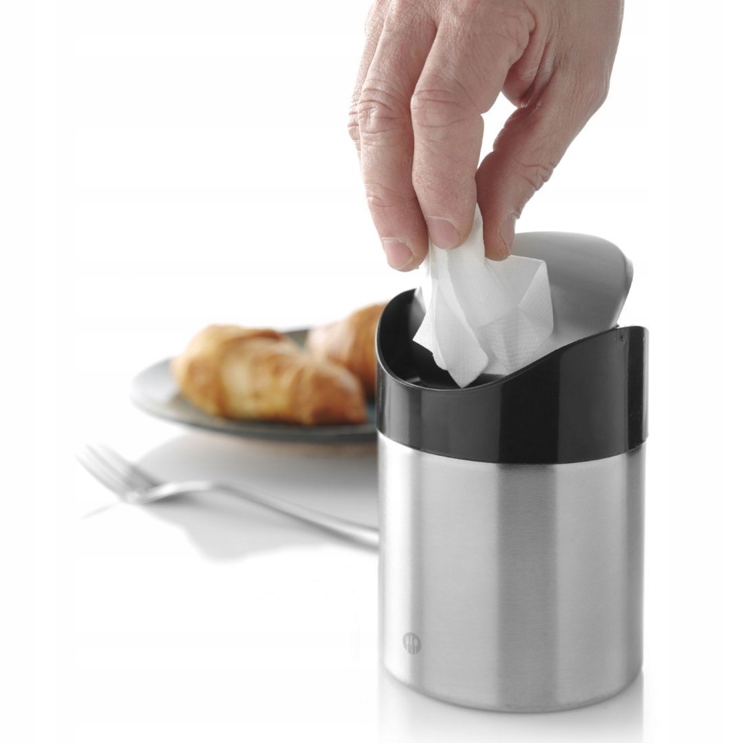 KOSZ ŚMIETNICZKA STOŁOWA Z UCHYLNĄ POKRYWKĄ Linia 1