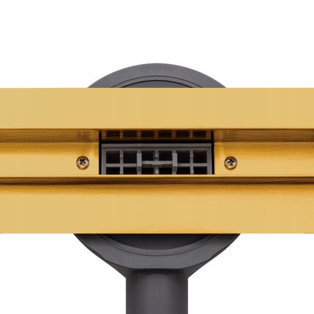 ODPŁYW LINIOWY SLIM 70 CM ZŁOTY SZCZOTKOWANY Długość 70 cm