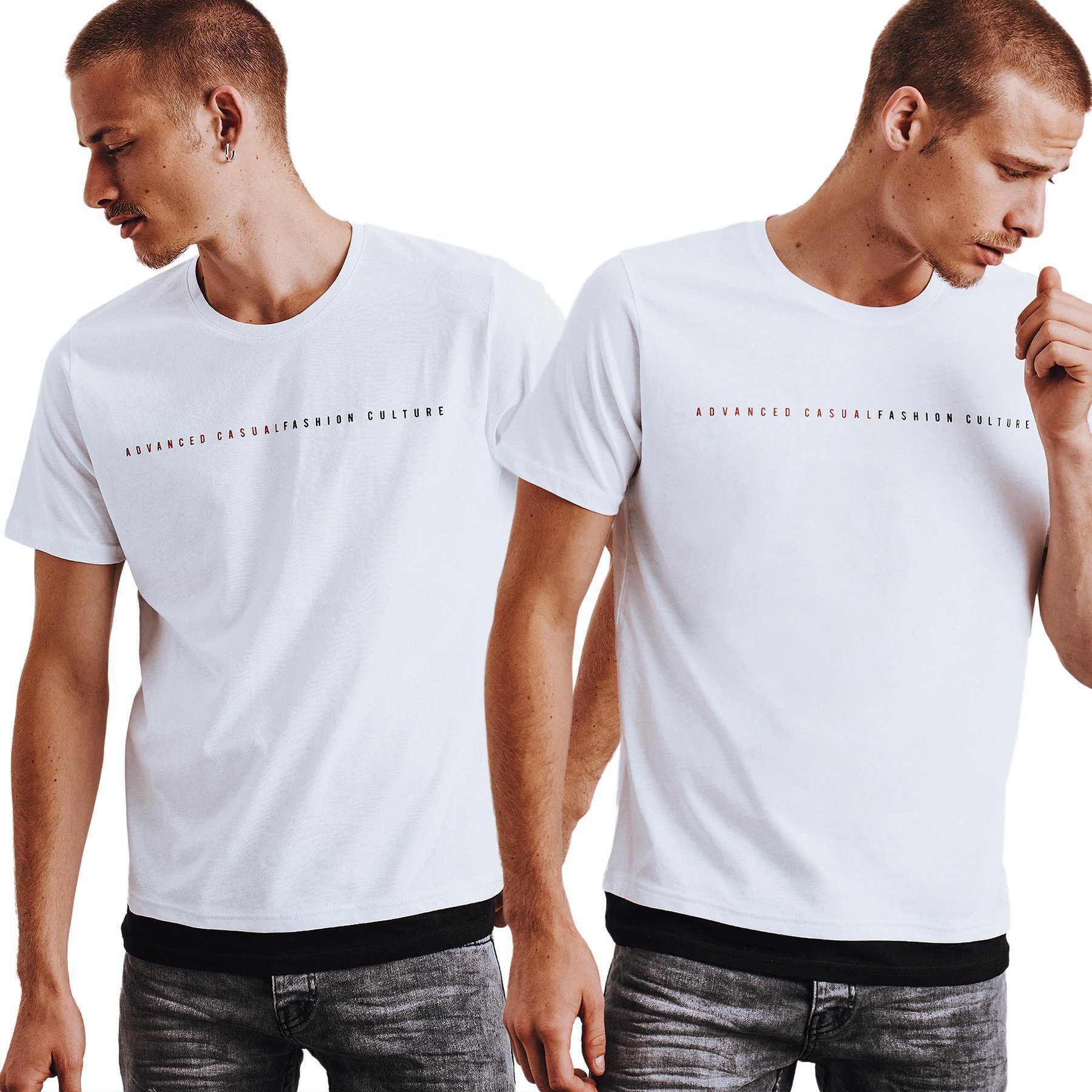 

Męska Koszulka T-shirt Z Nadrukiem rx4643 - M