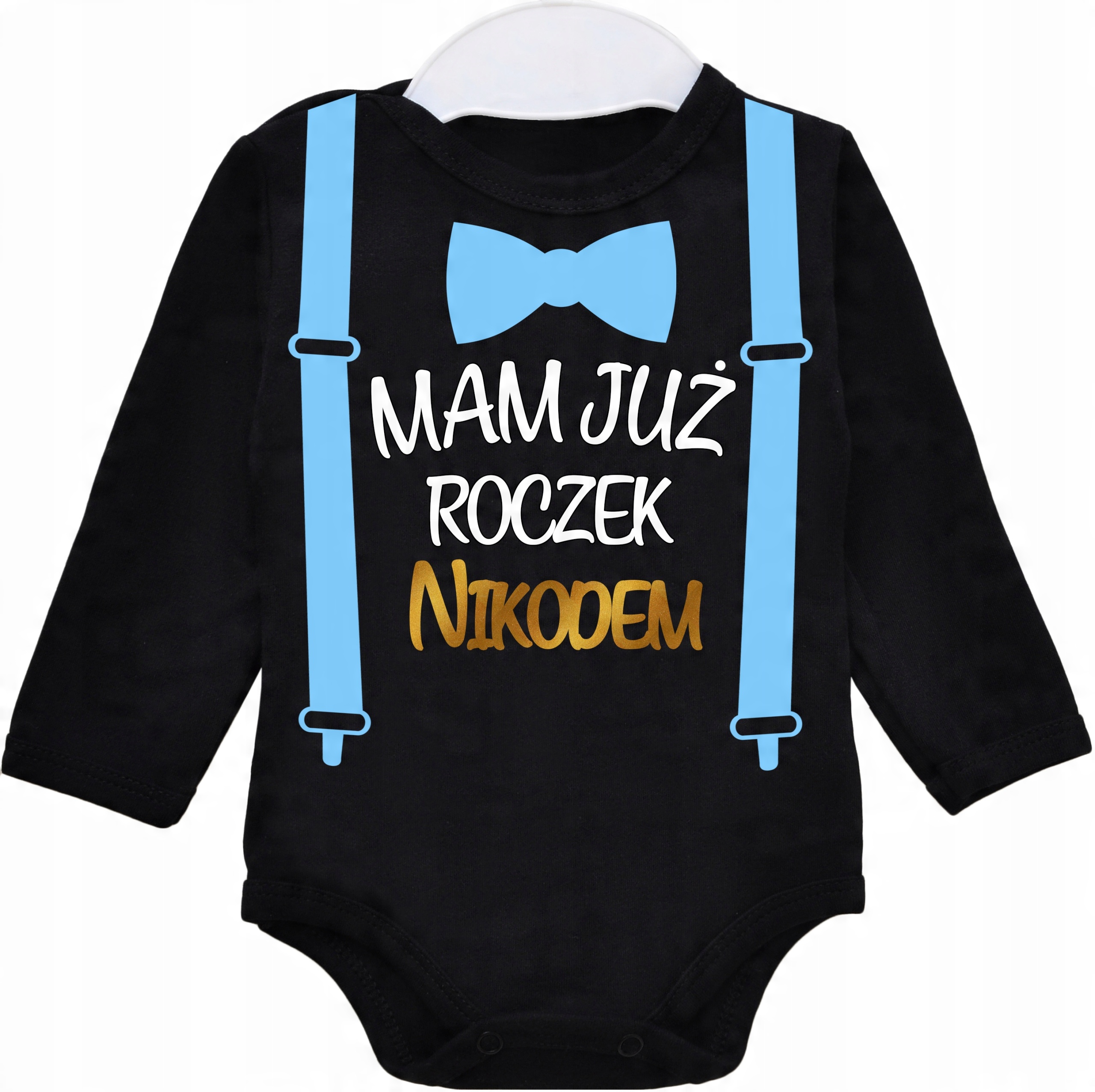 

Body dł rękaw Urodziny Mam już roczek Imię r. 80