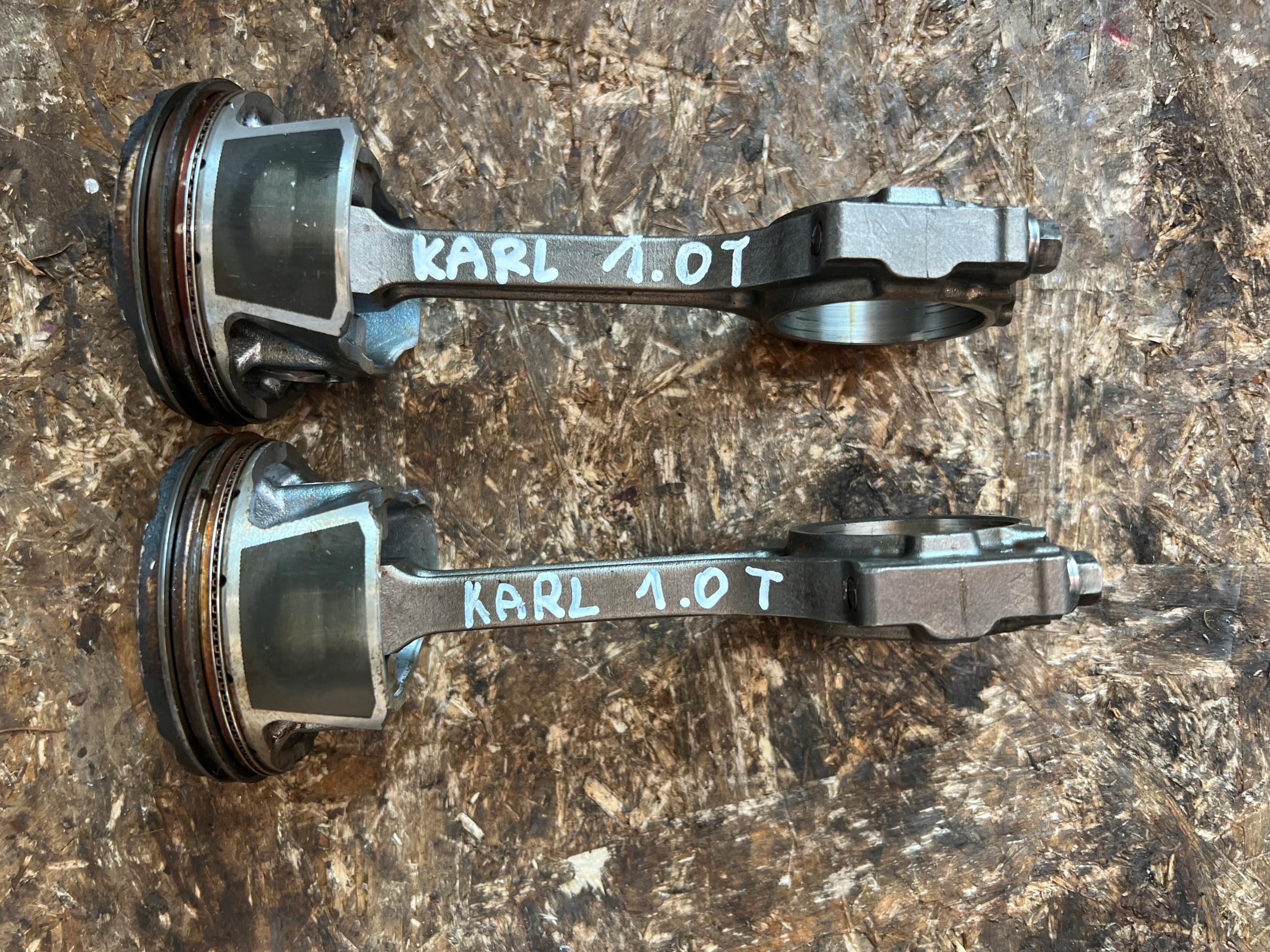 piston connecting rod OPEL KARL 1.0 12V