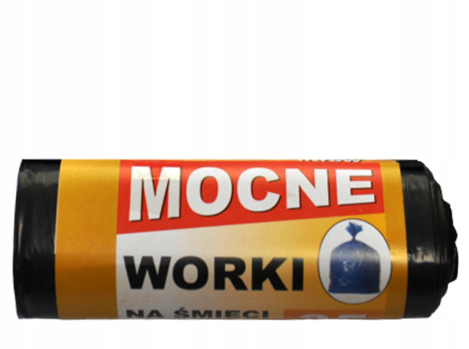

Worki na śmieci worek 35L czarne mocne 15szt