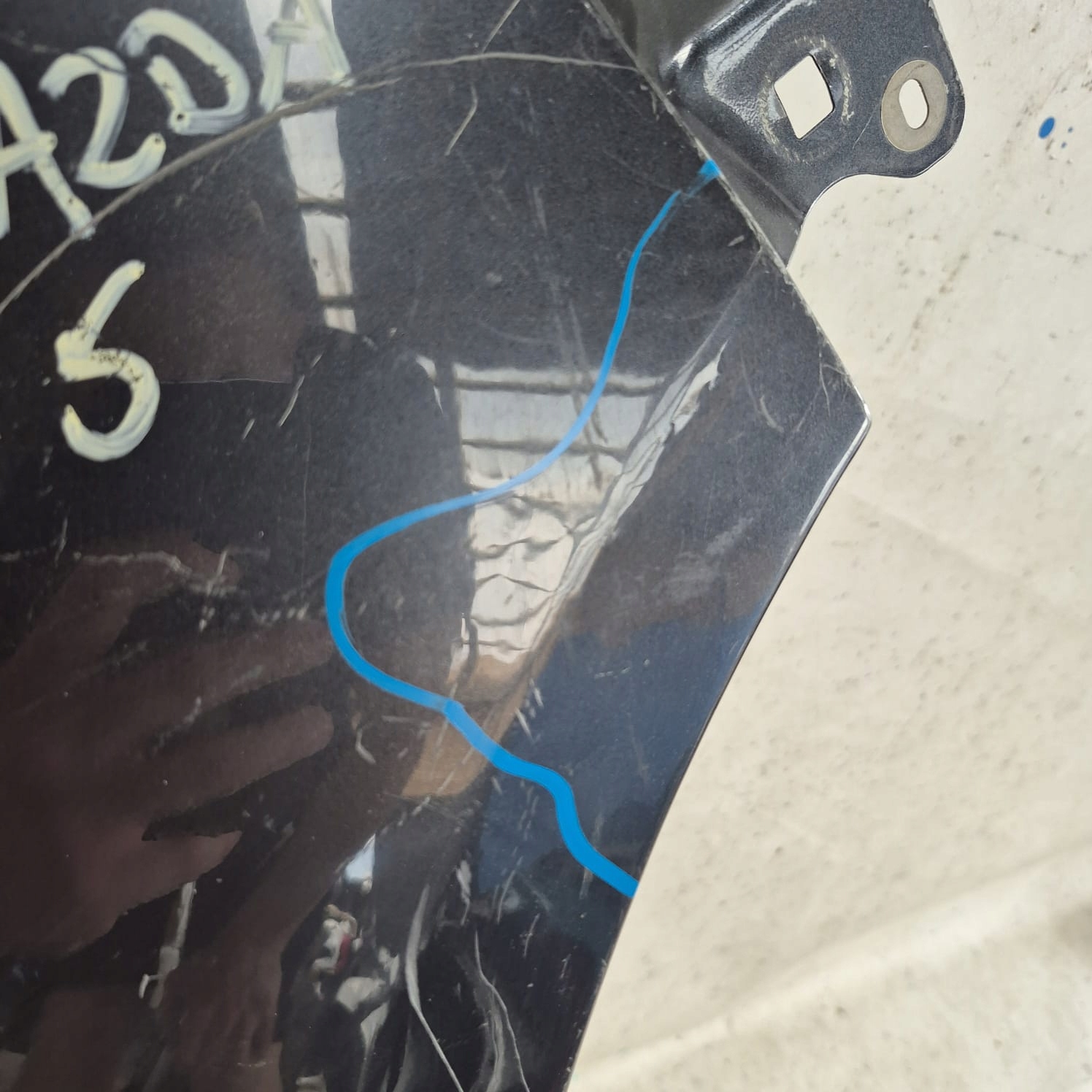 MAZDA 2 II 07-14 fender front front right