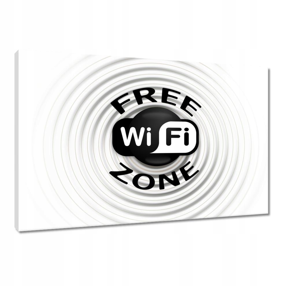 

Obrazy 90x60 Free Wifi Zone