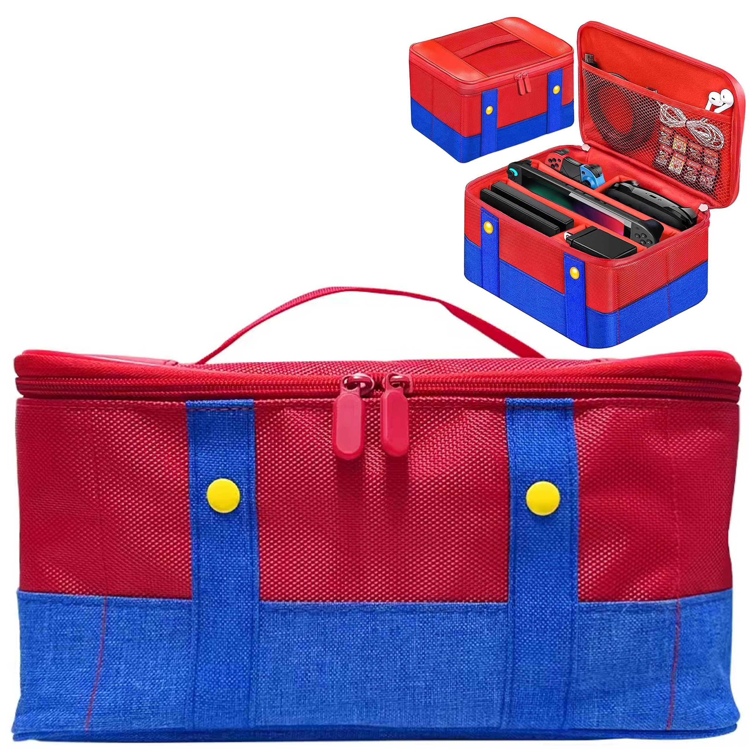 Torba podróżna etui do Nintnendo Switch 2 2025 z przegrodami wodoodporna