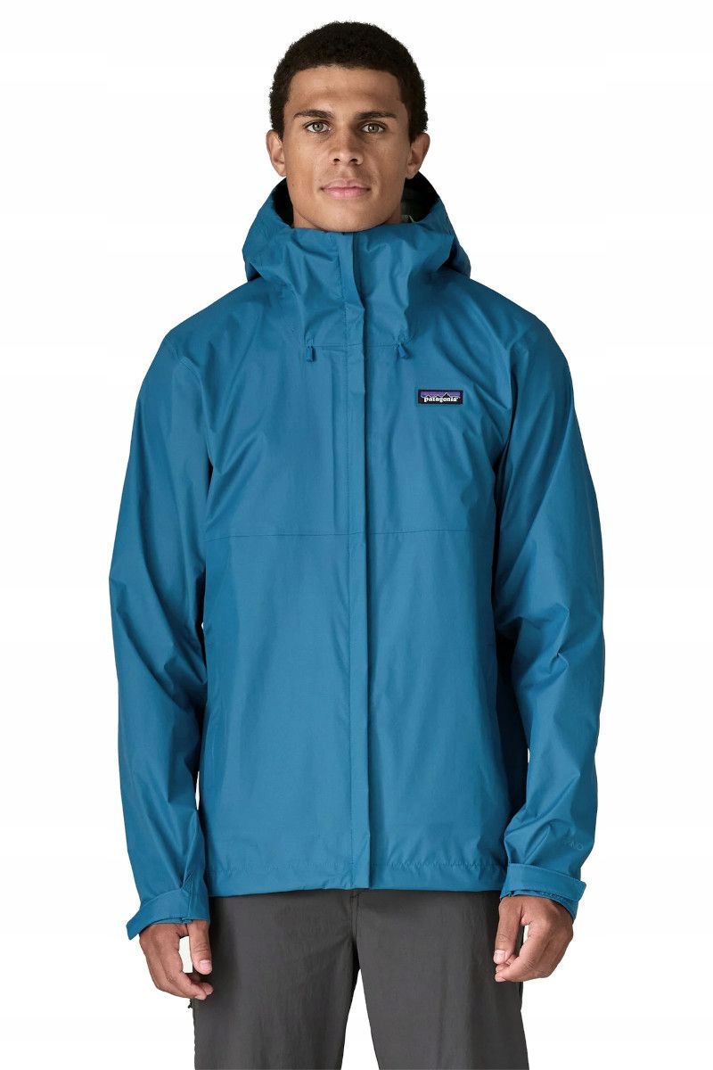 Pánská treková bunda Patagonia Torrentshell 3L Aquatic Blue XXL