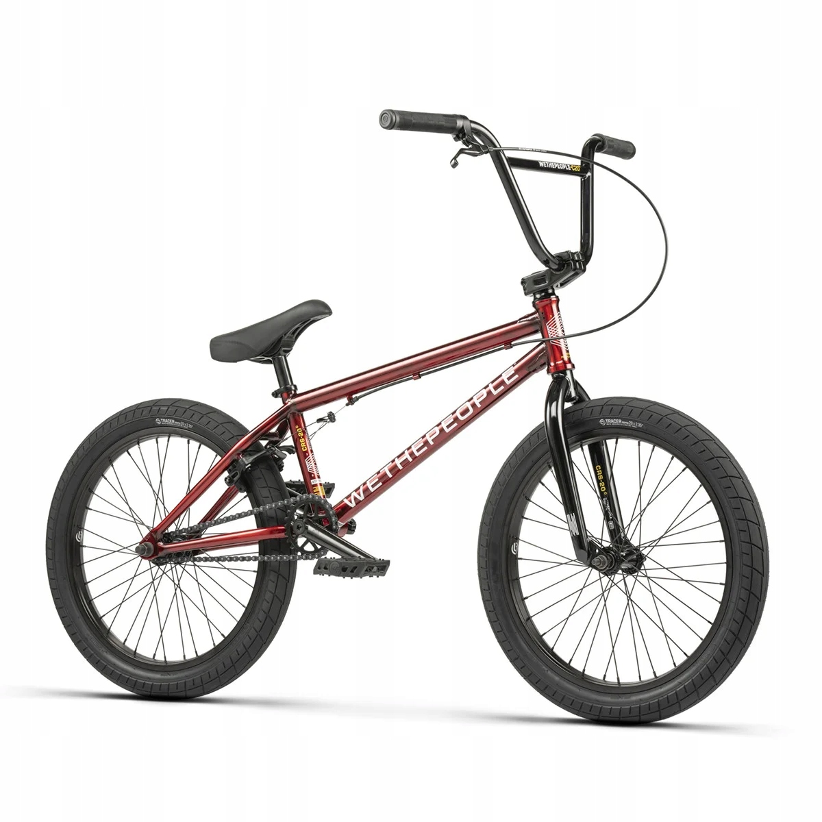 Rower Bmx Wtp Crs Translucent Red 20.25''