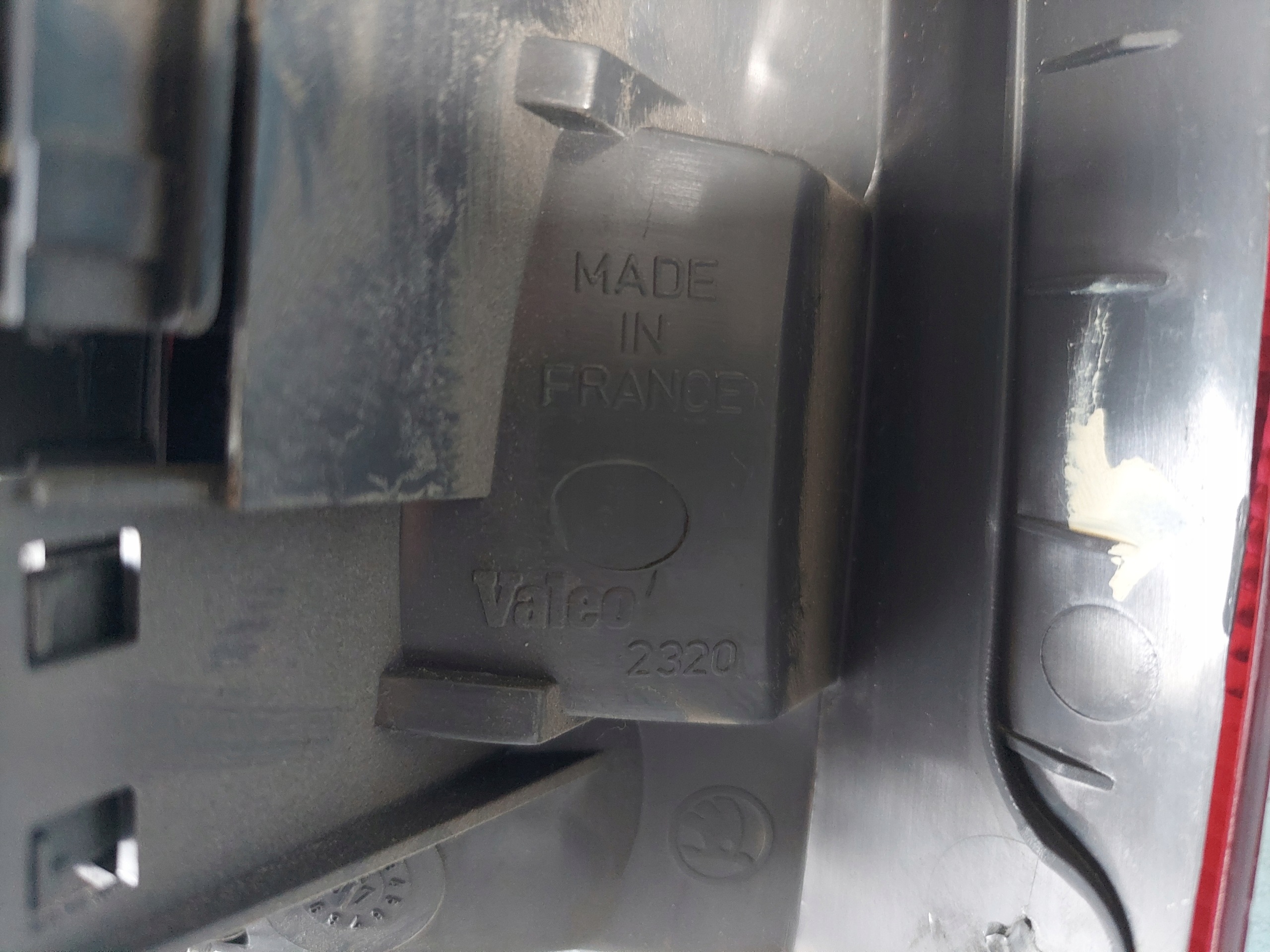light OCTAVIA and HB 1U6945111 left rear part