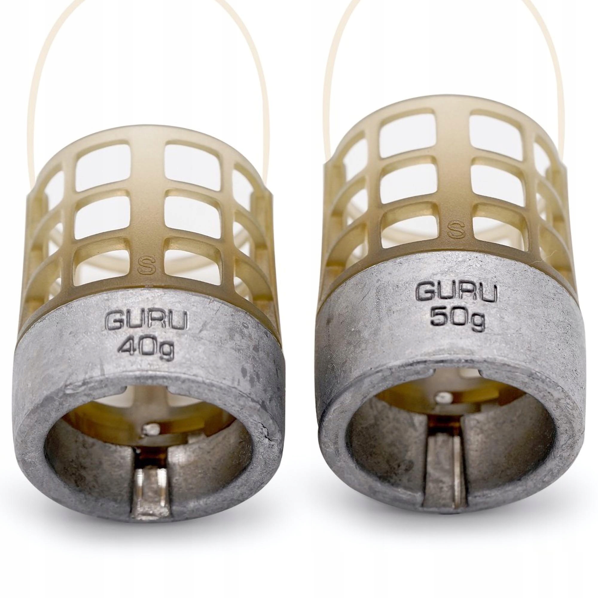 Koszyczki Guru X Change Distance Feeder Open End Small 20g oraz 30g