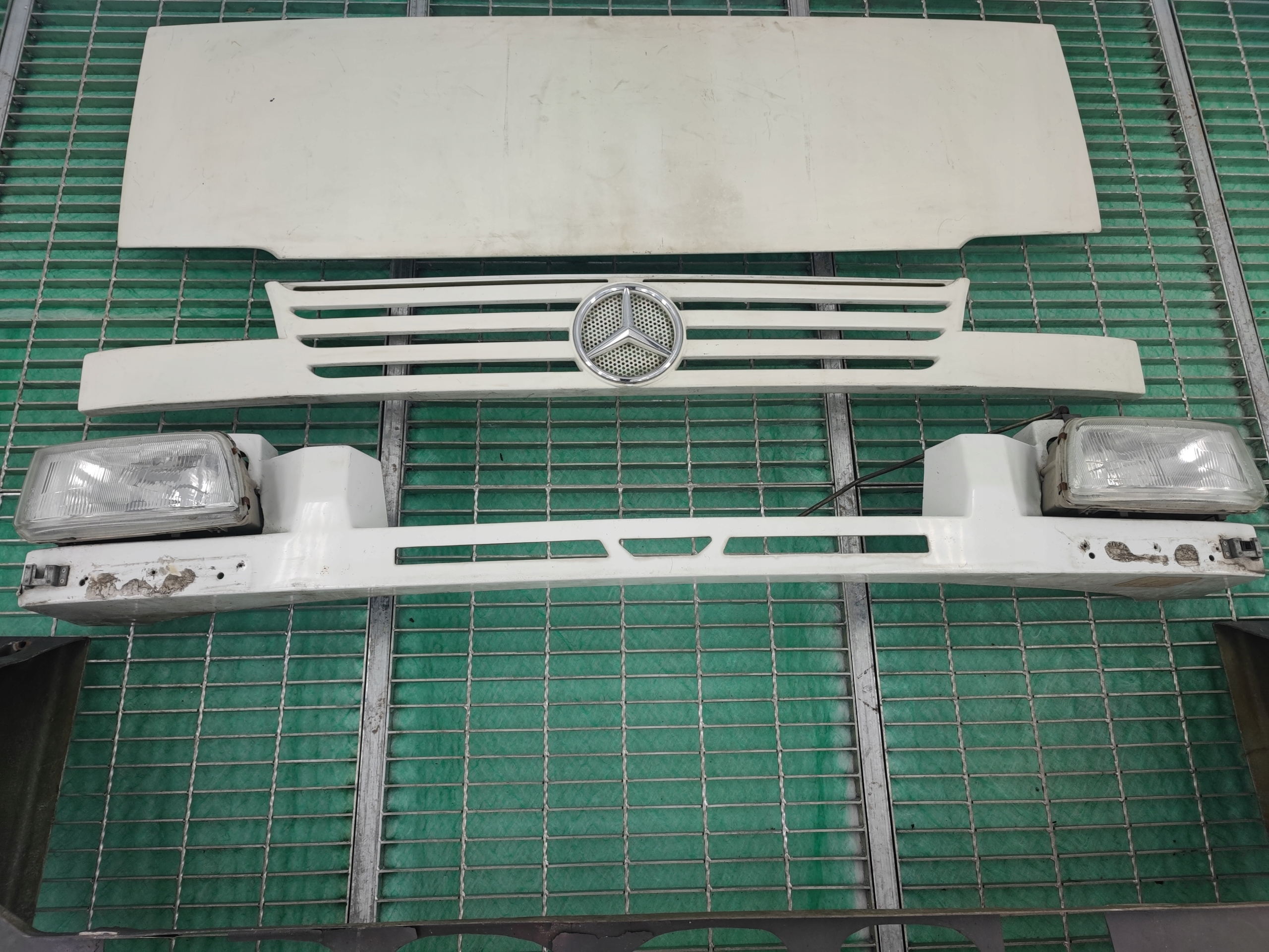 bonnet grill sider lights bumper complete front MERCEDES SPRINTER FRANKIA