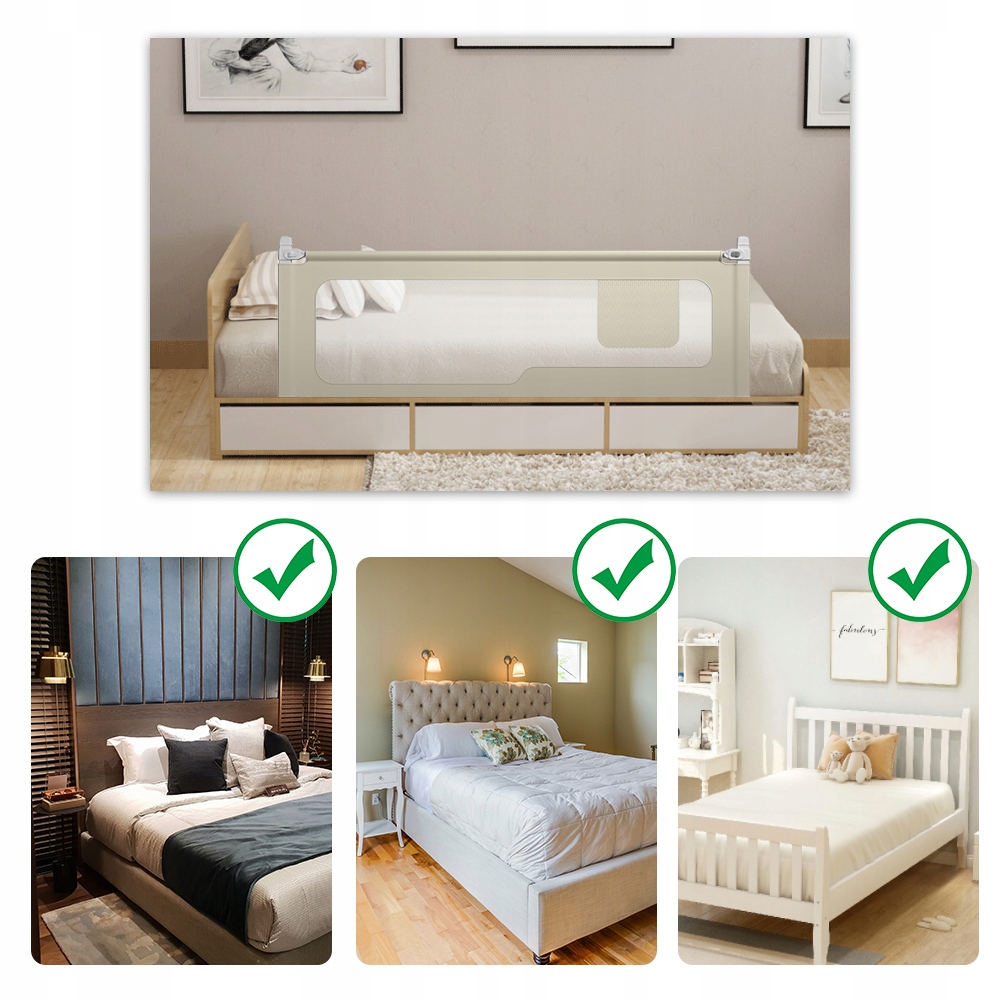 ПОРУЧНИК БЕЗОПАСНОСТИ ДЛЯ КРОВАТИ 160см бренд Flurysar