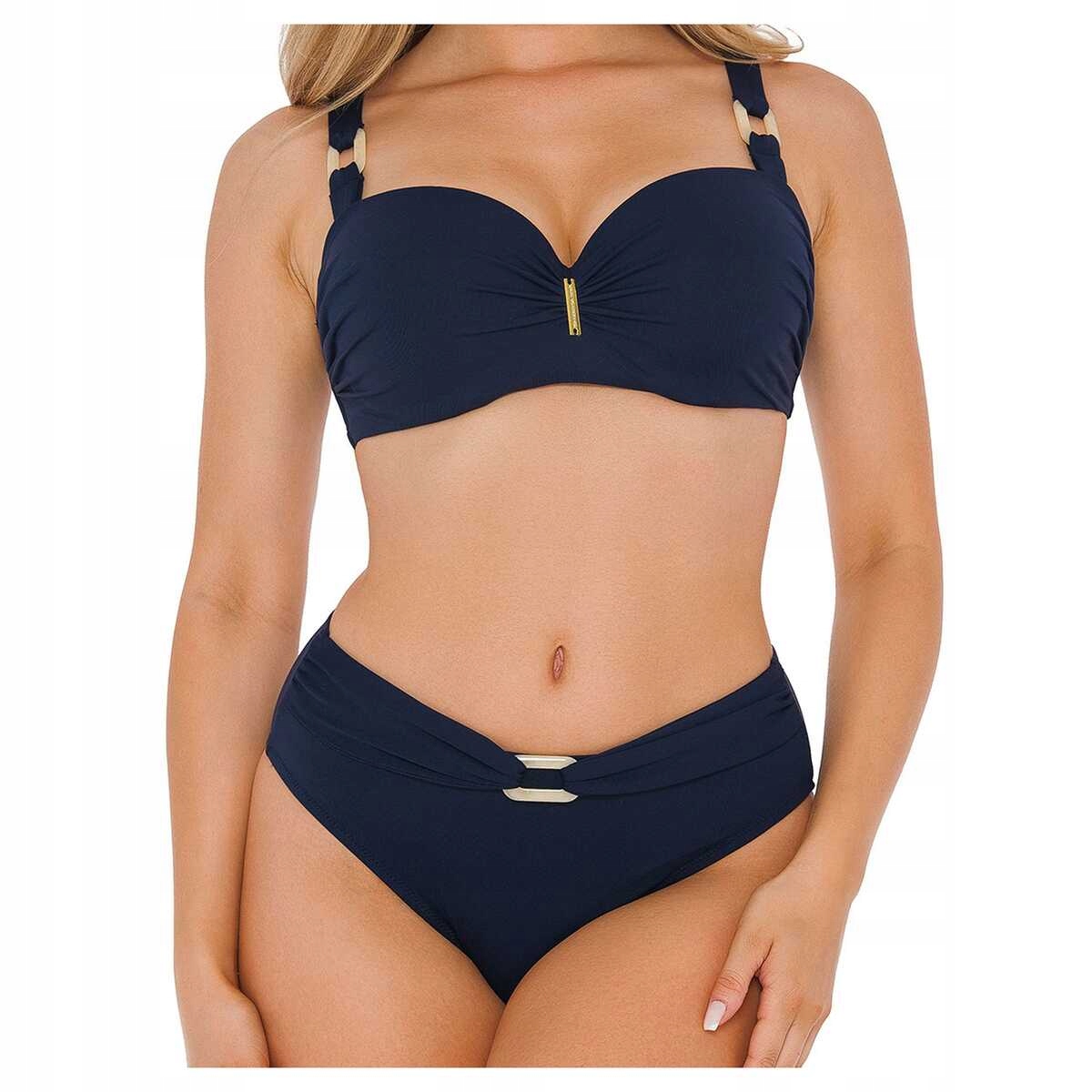 Self Dvoudílné plavky Kefalonia1 17 tmavě modrá 70E