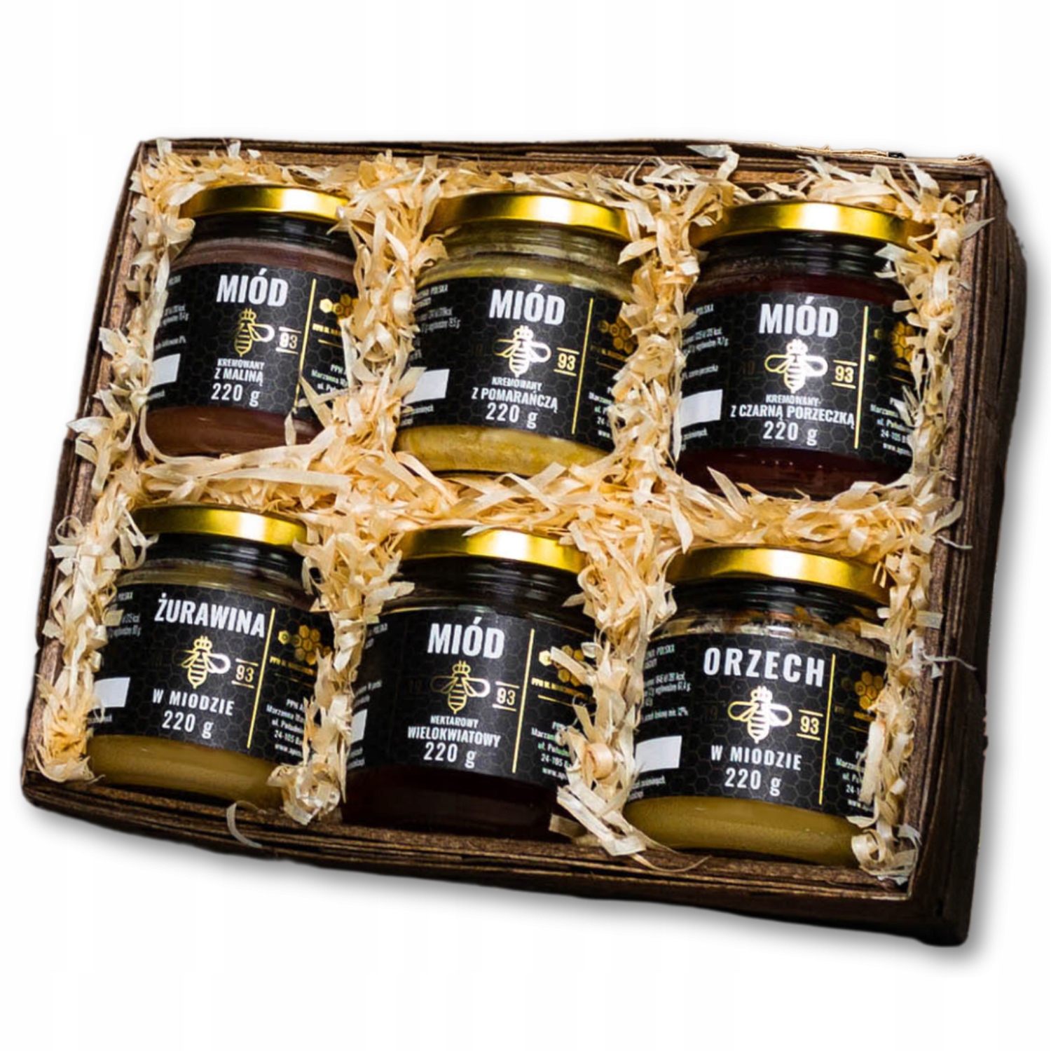 Dárkový Koš Sada Polské Medů Na Hotový Dárek – pro Každou příležitost