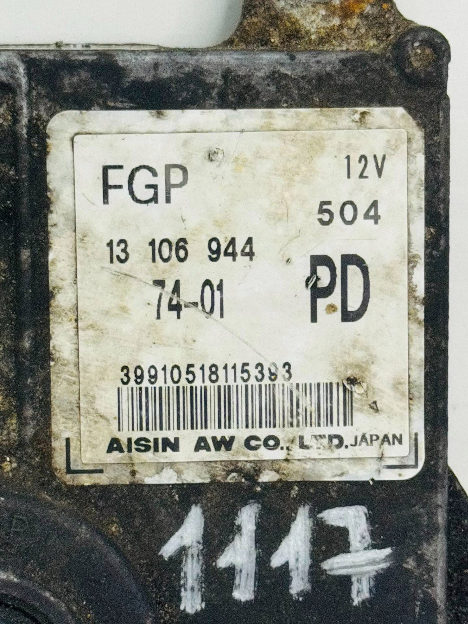module control unit gearboxes OPEL VECTRA C 1.9 CDTI 13106944