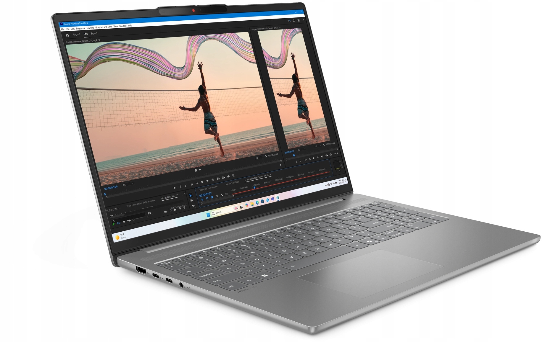 Laptop Lenovo IdeaPad Slim 5 16AHP10 16'' Ips R7-8845HS 16GB Ram 1TB Ssd