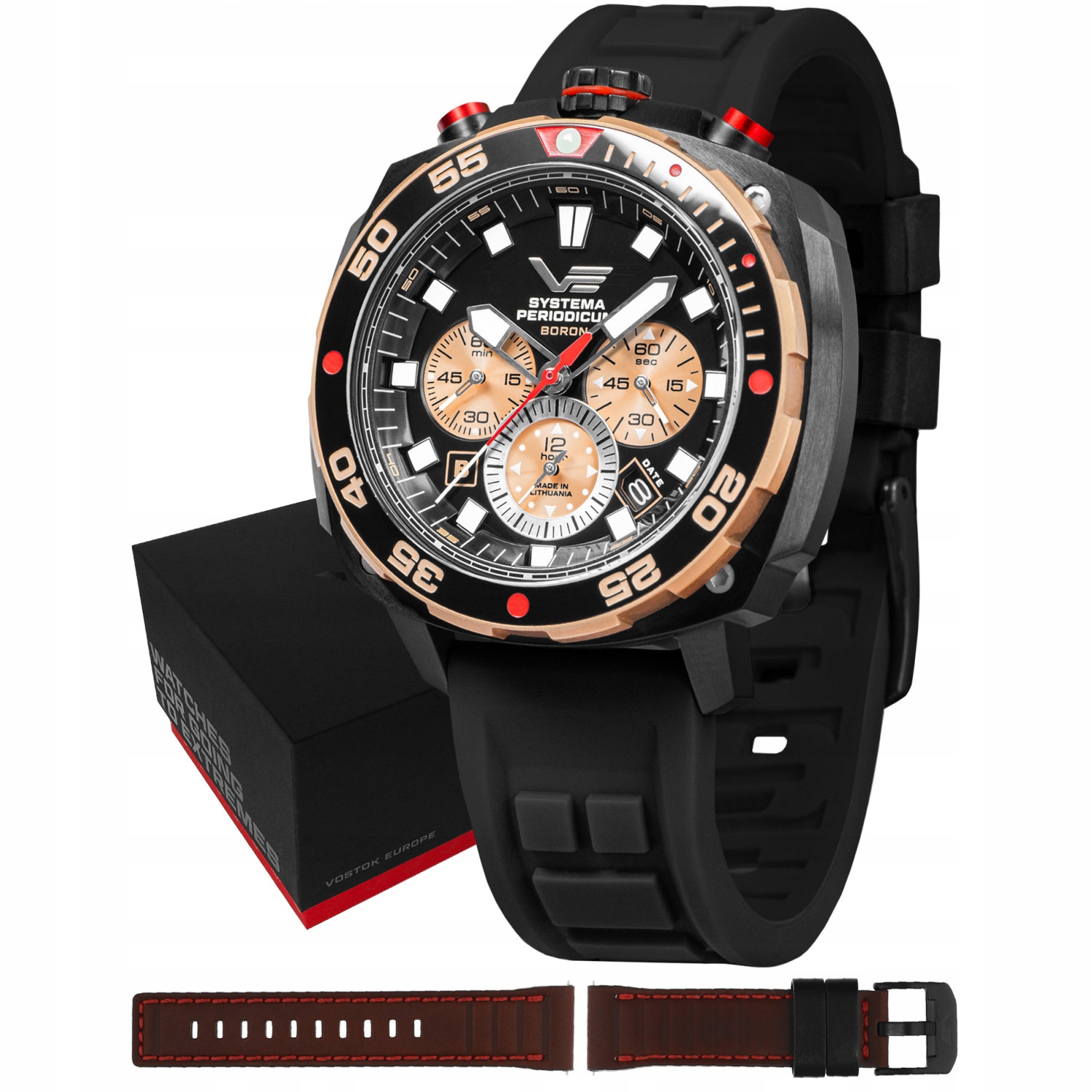 Pánské Hodinky Vostok Europe VK67-650E721SB černé