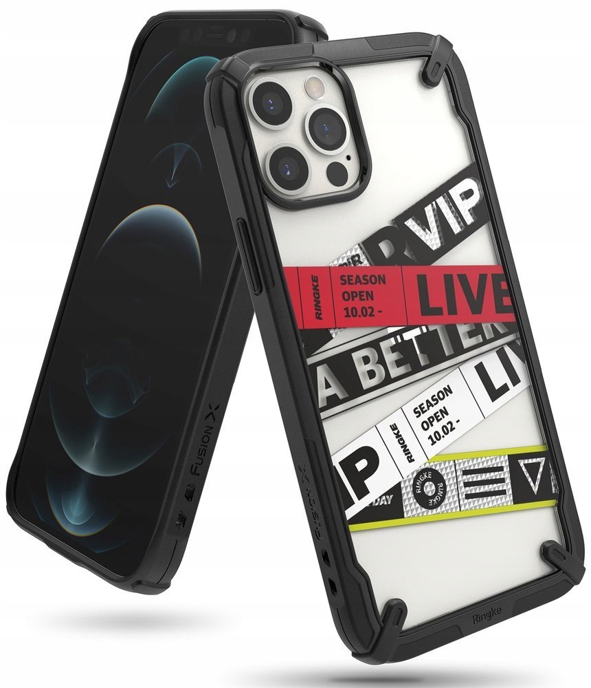 

Etui Pancerne do iPhone 12 Pro, Ringke Fusion Case