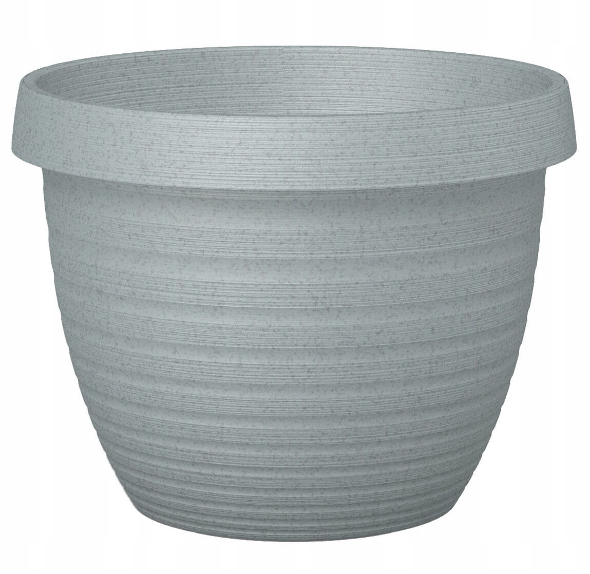 Doniczka do ogrodu na taras balkon szara śr.24cm