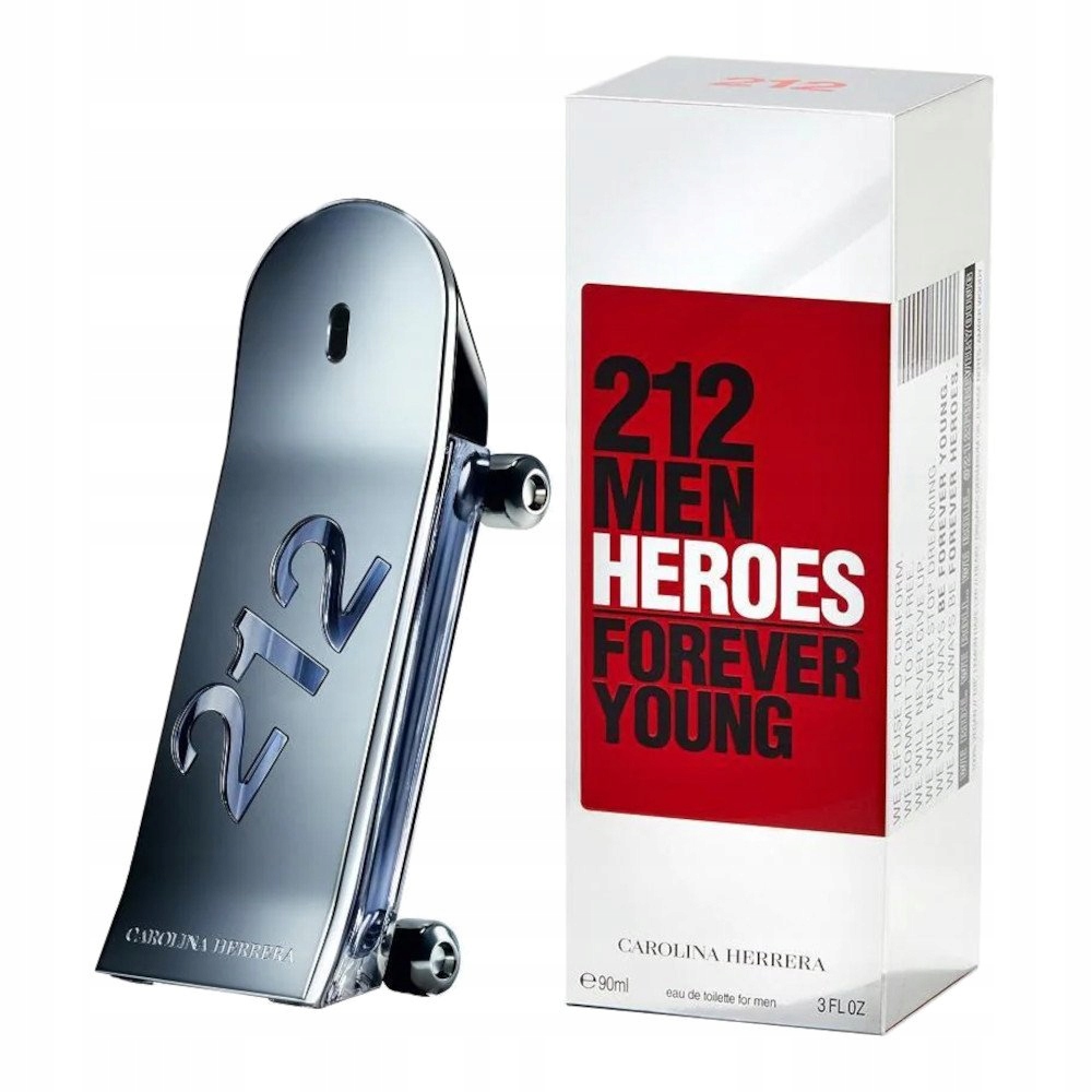 Carolina Herrera 212 Heroes Forever Young Men toaletní voda sprej 90 ml
