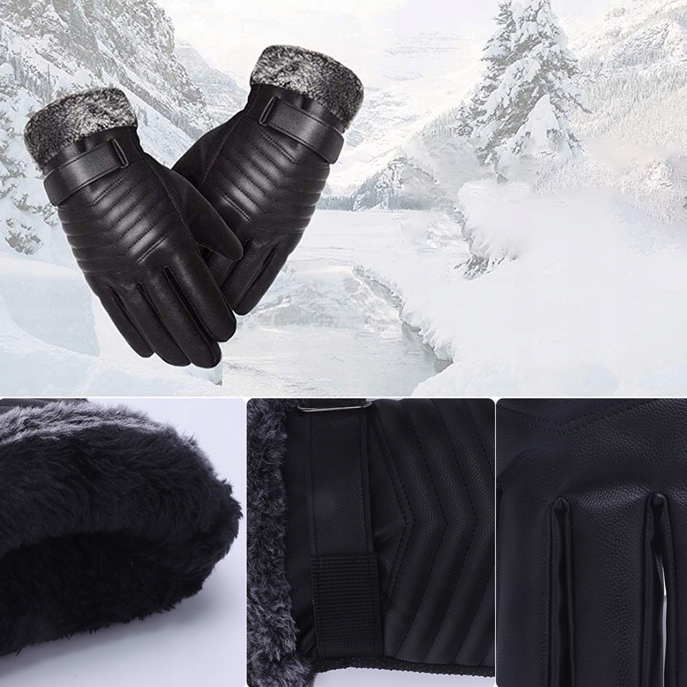 RĘKAWICZKI SPORTOWE ZIMOWE POLAROWE CIEPŁE DOTYKOWE DO SMARTFONU Rozmiar uniwersalny