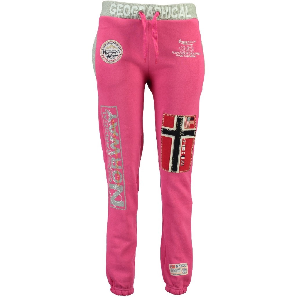 Geographical Norway kalhoty dámské Myer Lady 100 L růžová