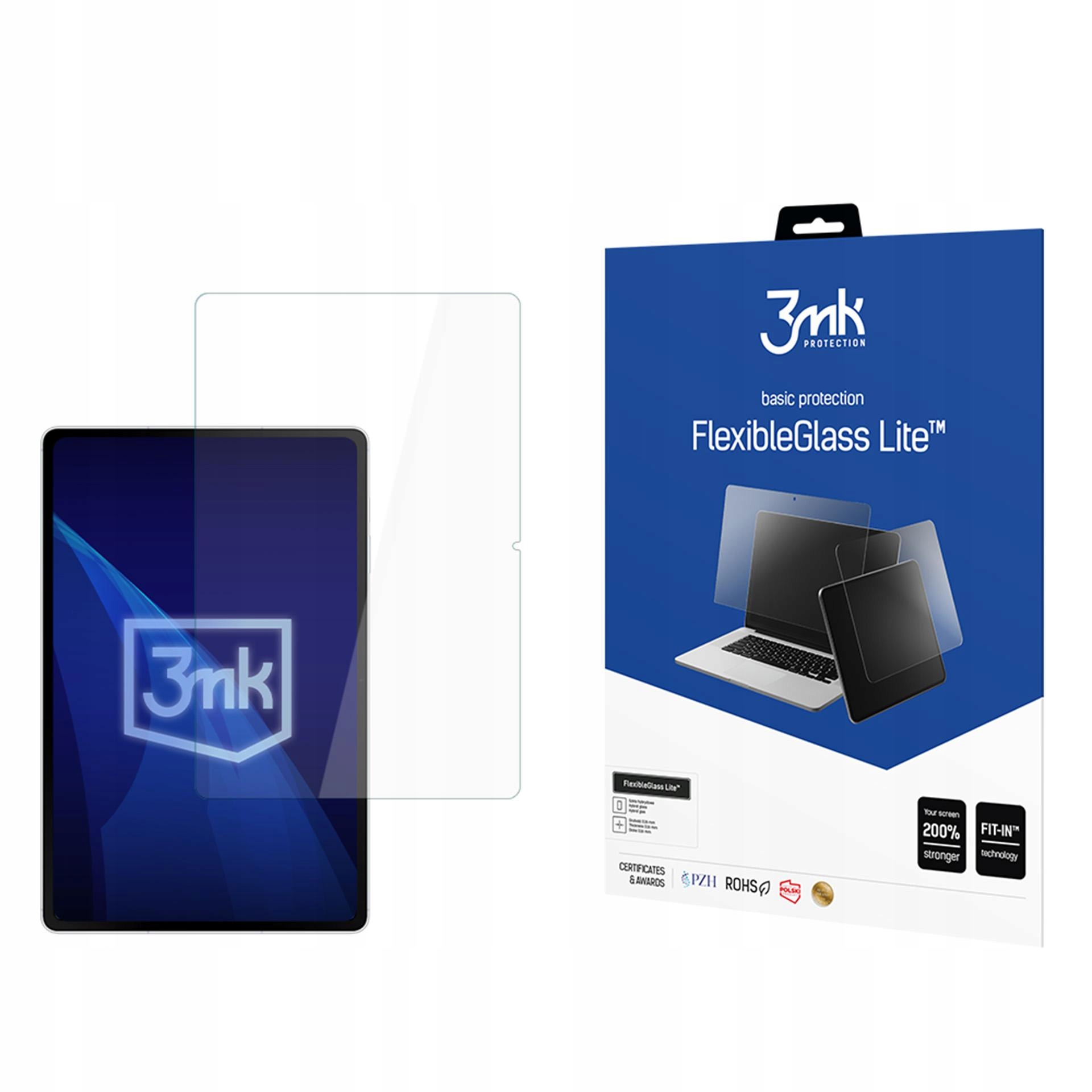 Szkło ochronne hybrydowe 3mk FlexibleGlass Lite Samsung Galaxy Tab S10 Fe+