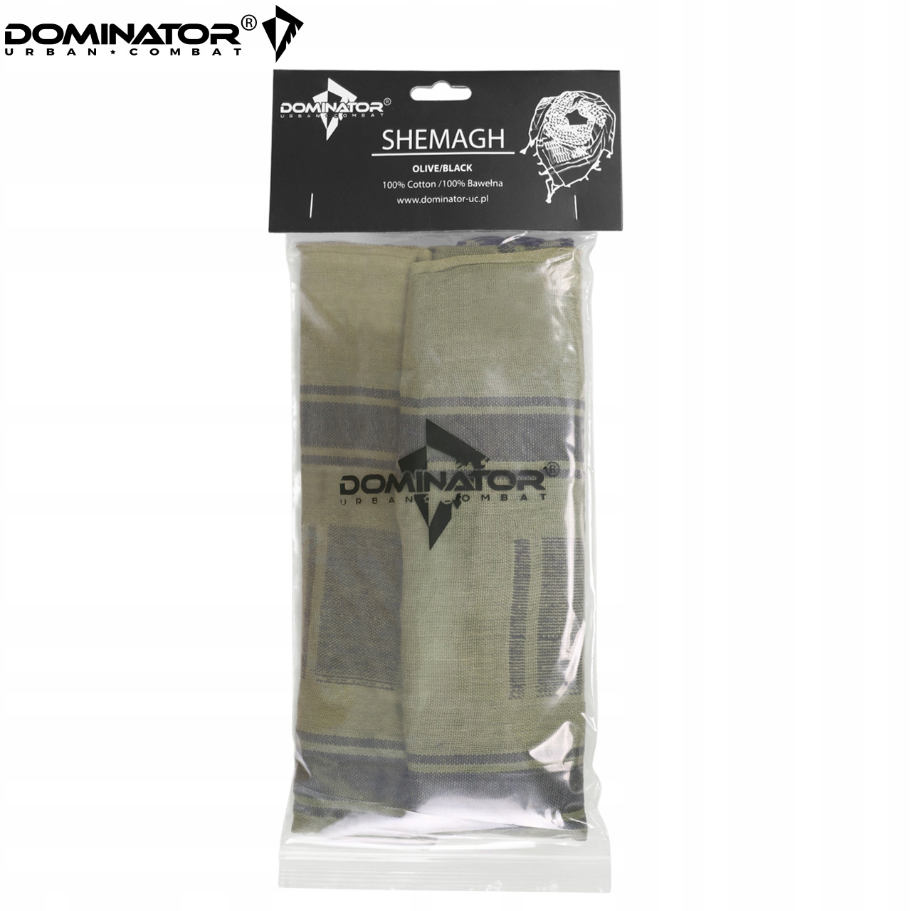 Chusta Arafatka Olive Czarna Dominator EAN (GTIN) 5905101201392