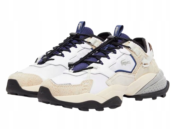Lacoste Pánské Sportovní Boty S Bílo Béžovými Vložkami 43 T6E