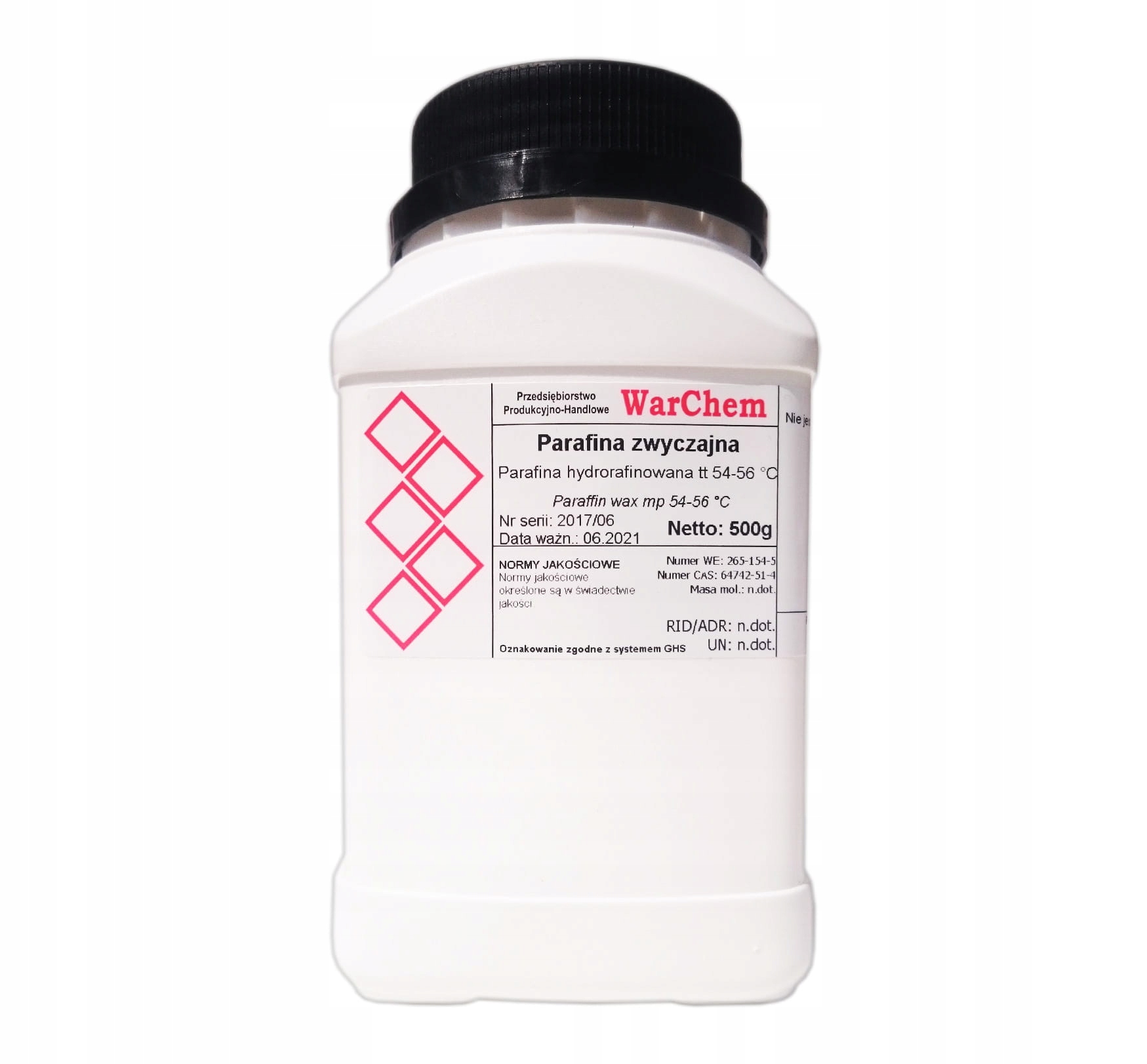 

Parafina Zwyczajna 500g Warchem [50356]