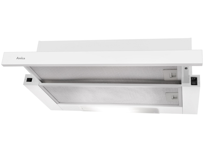 Okap Amica OTP6233W Biały 270m3/h 65dB