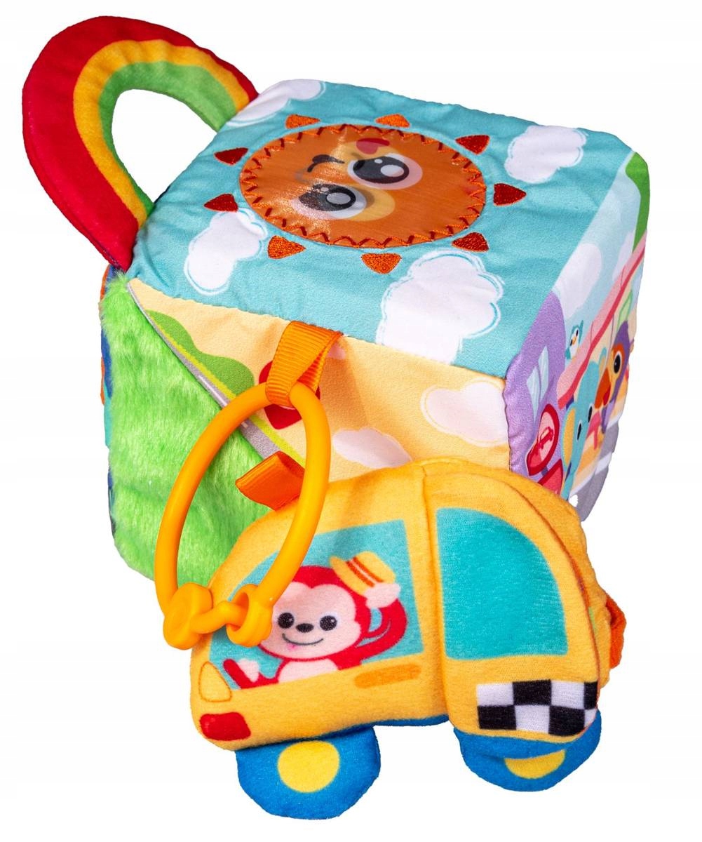 Smily Play Miękka Kostka Aktywizująca 3m+ Wiek dziecka 3 m +