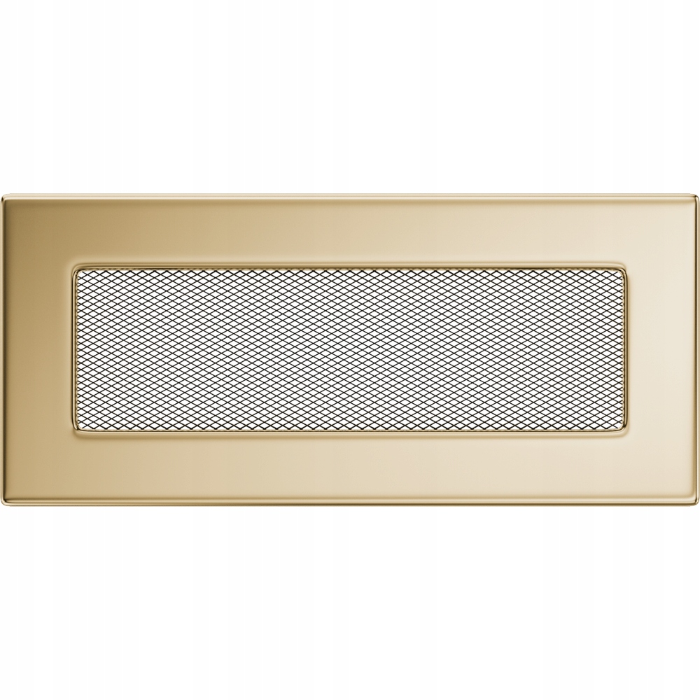 Ventilační mřížka do krbu 11x24 pozlacená