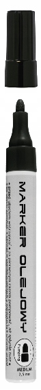 

Marker Olejowy Czarny Economy mazak 420 Toma