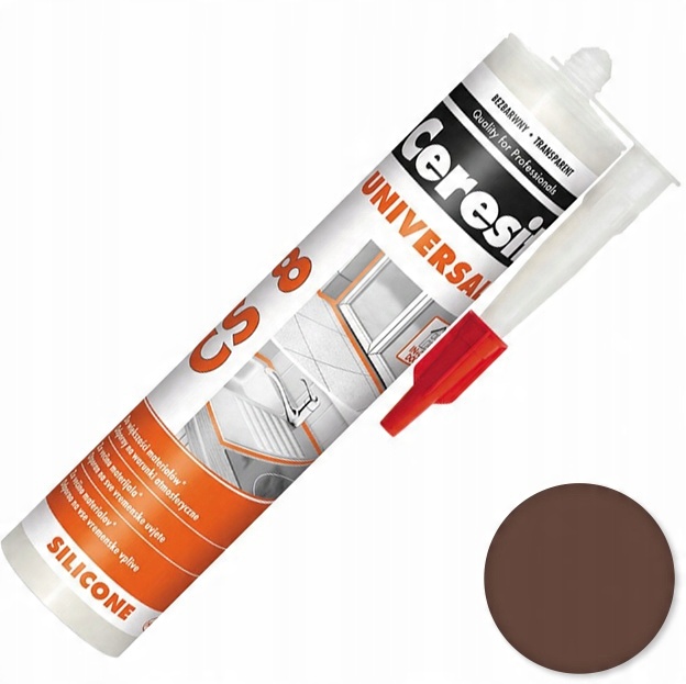 

Silikon uniwersalny Ceresit CS8 280ml Brązowy