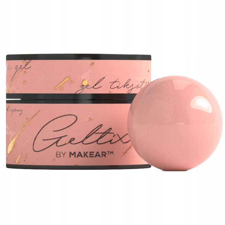 Makear Stavební Gel na nehty Tixotropní Geltix 50 ml GT01 Perfect Blush