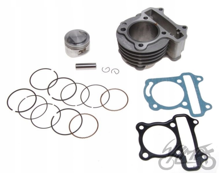 AY351701 - Цилиндр тюнинг 100 ccm скутер 4T GY6 ZIPP 51MM