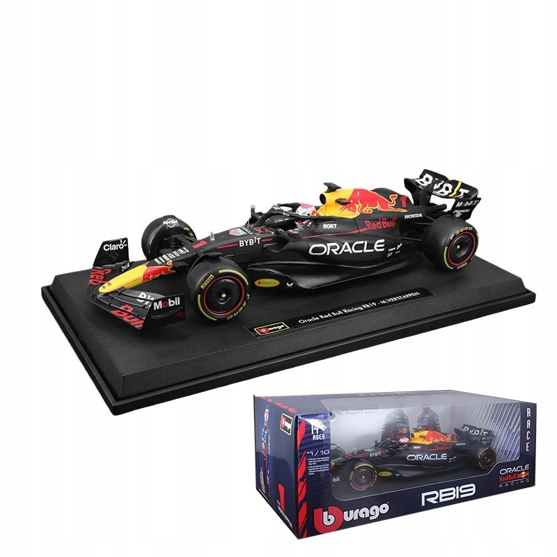 Model Auta Red Bull F1 1:18 Verstappen Nebo Perez Pro Fana