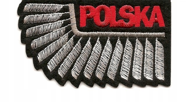 

Husaria Polska haft M emblemat naszywka termo Pl