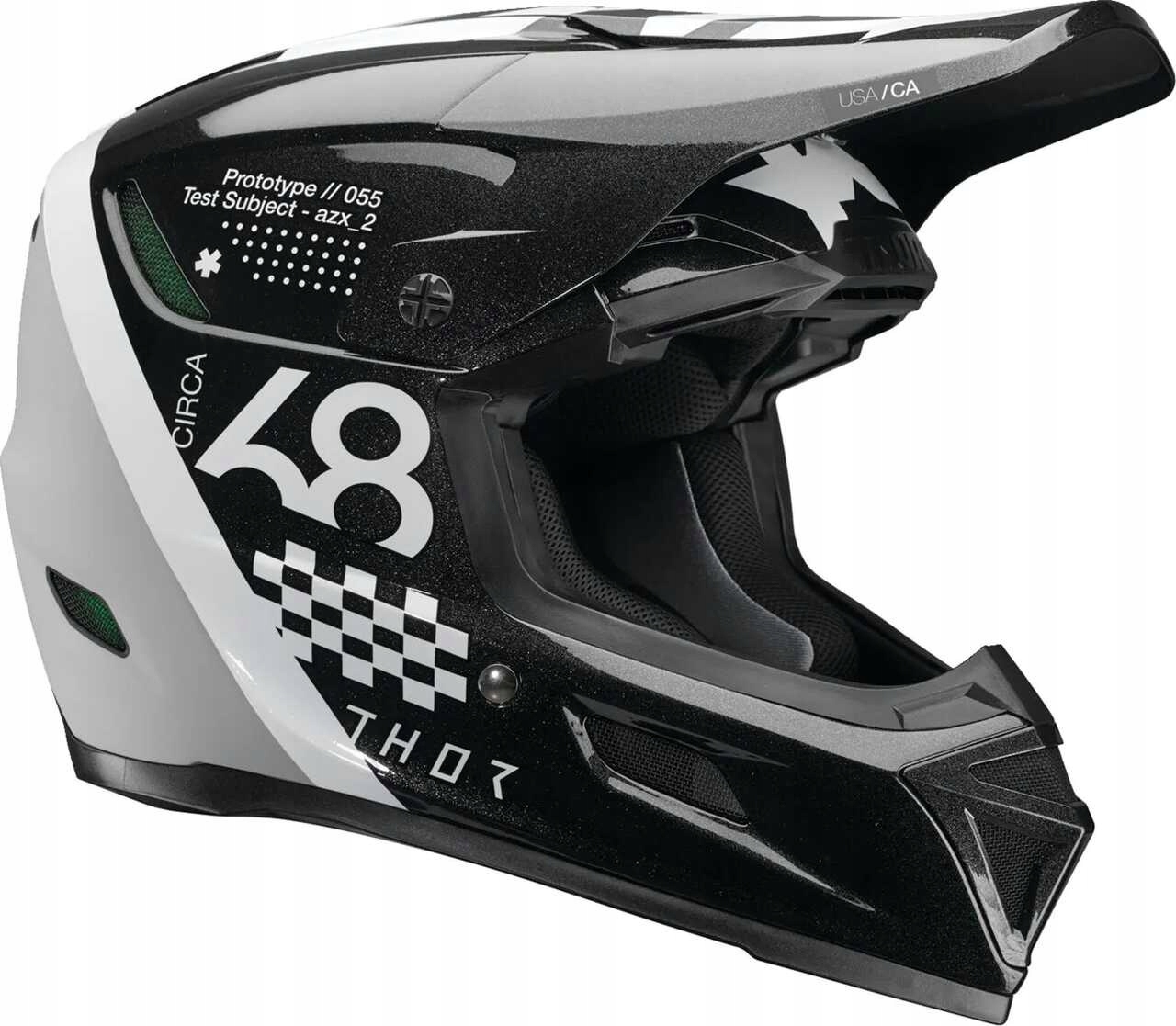 Prilba Thor Reflex Sport Mips Riot čierna/biela Xs