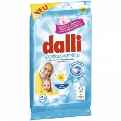 

Dalli Trockner-Tucher Chusteczki do Suszarki 25szt