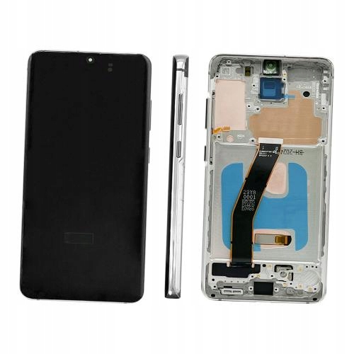 Nowy Ekran LCD Samsung Galaxy S20+ 5G SM-G986B/DS Oled Z Ramką Srebrny
