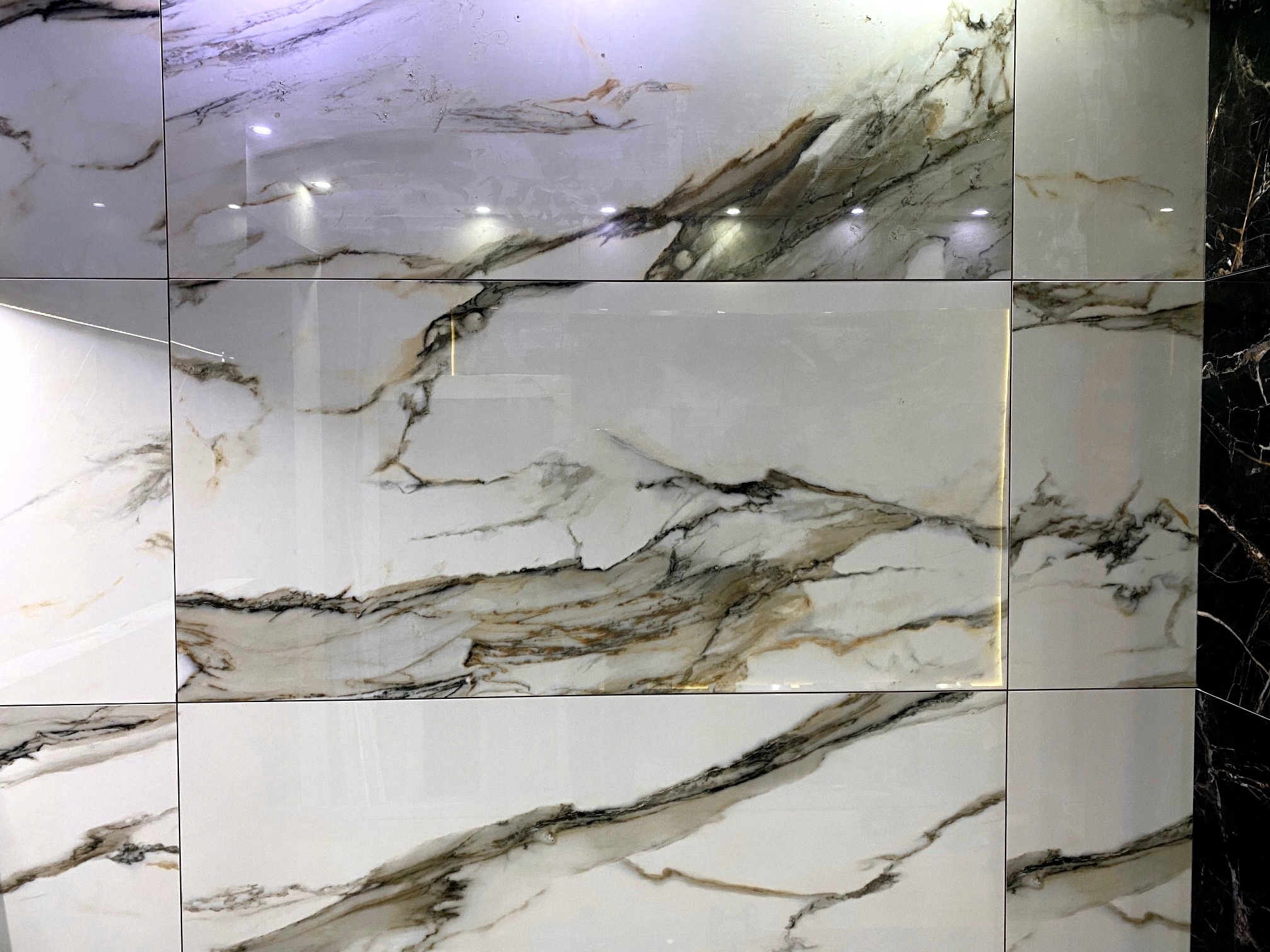 Gres polerowany marmuropodobny 120x60 POŁYSK Typ gres