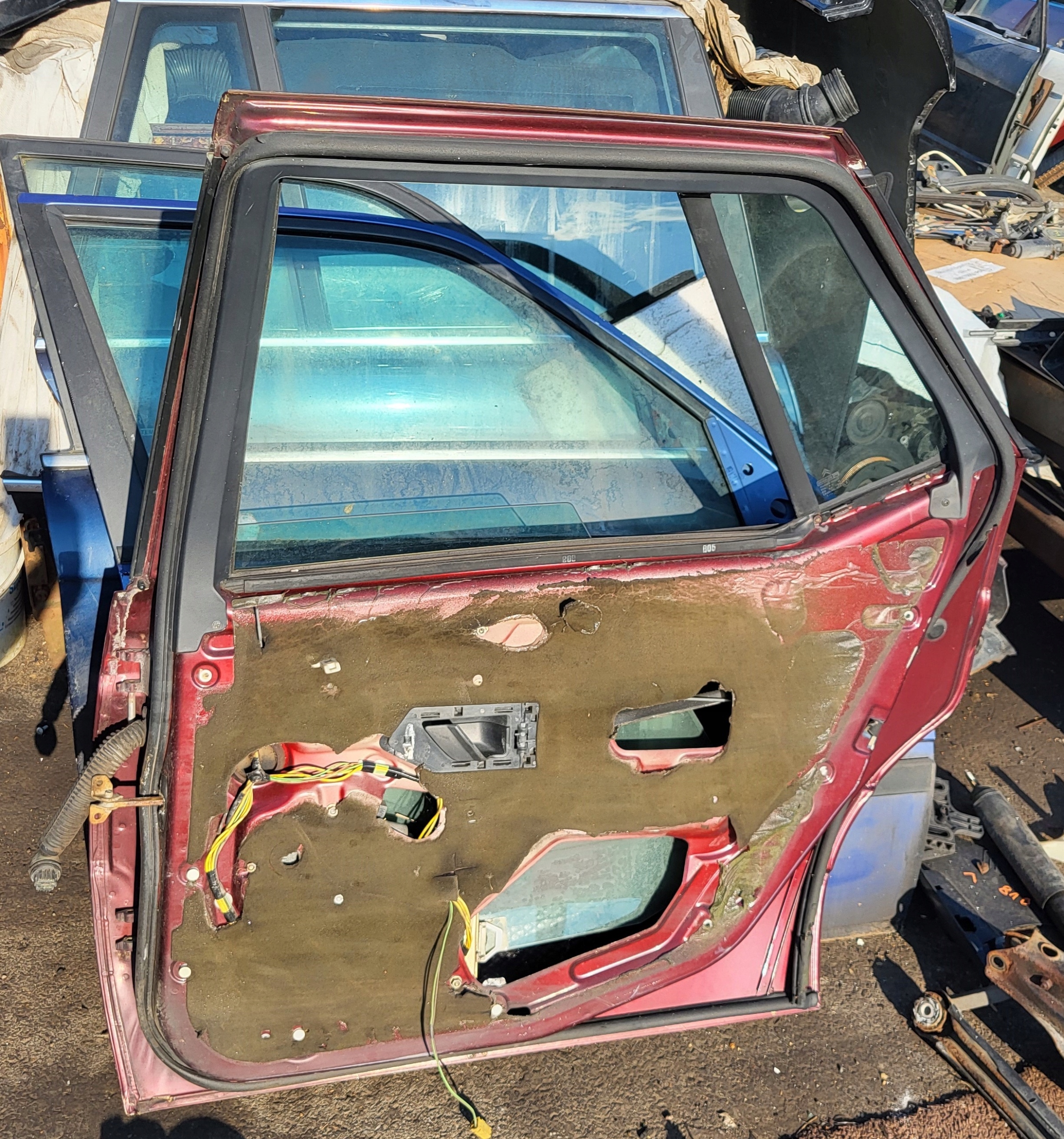 window Z door right rear part CITROEN XM originál