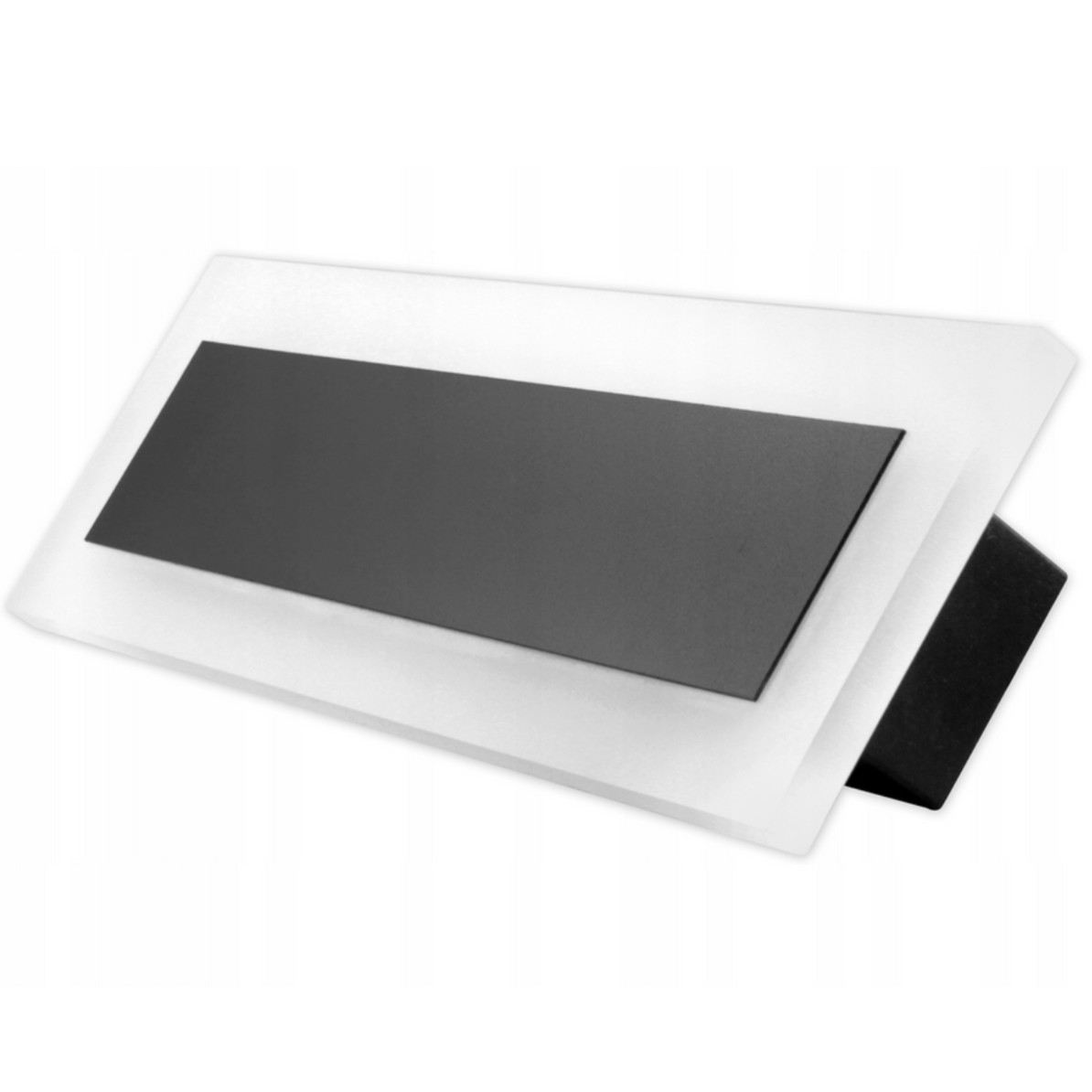 Nástenná lampa, vonkajšie Led nástenné svietidlo, čierna biela na fasády Durango