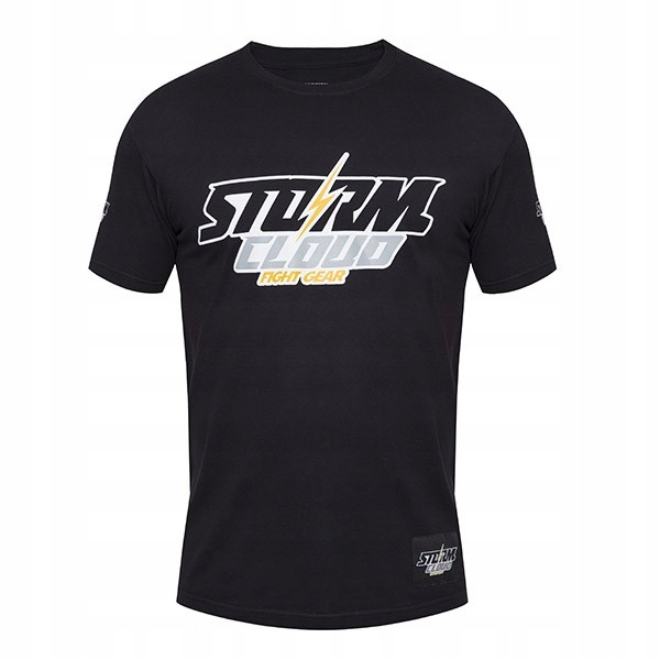 StormCloud T-shirt bawełniany koszulka sportowa, kolor Czarny XL