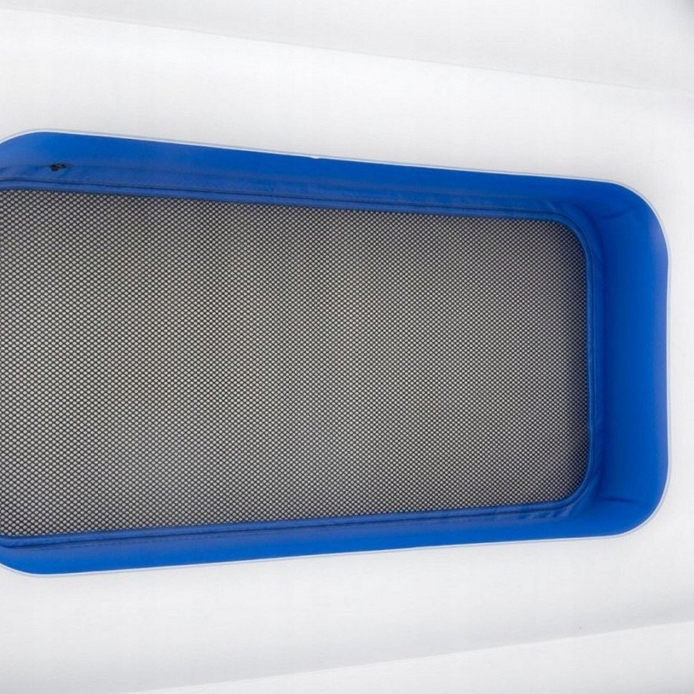 Dmuchany Materac Wyspa 389 x 274 cm Bestway 43105 Kolor dominujący biały